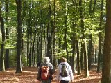 Ton en Margreet aan de wandel